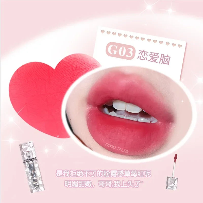 Gogotales Ice Cube Lip Glaze – Moisturizing Soft Mist Lip Color