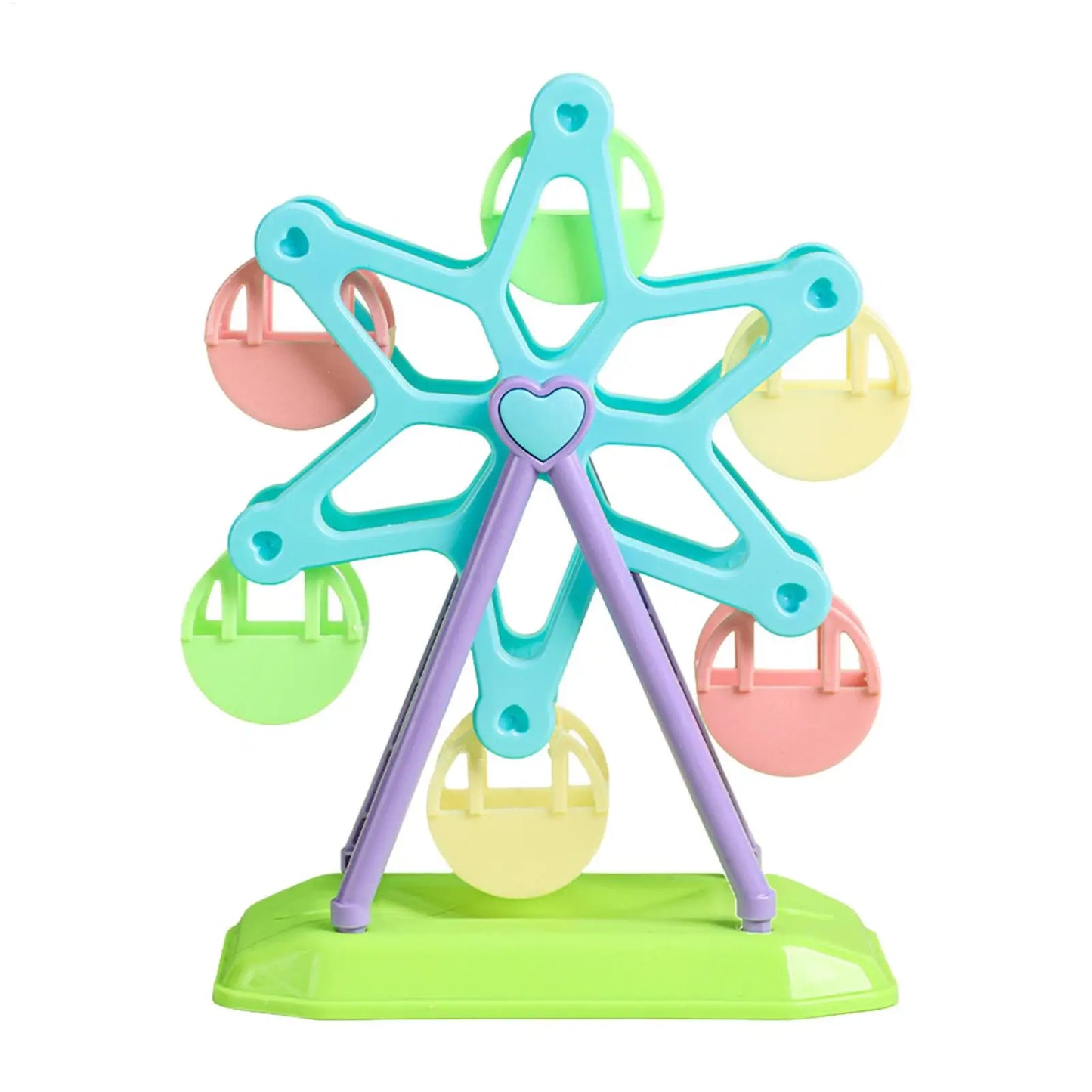 Parrot Foraging Wheel Toy – Spinning Treat Feeder for Birds