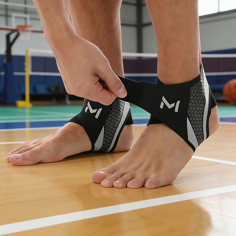 Thin Breathable Ankle Support Brace | Sports Compression Sleeve