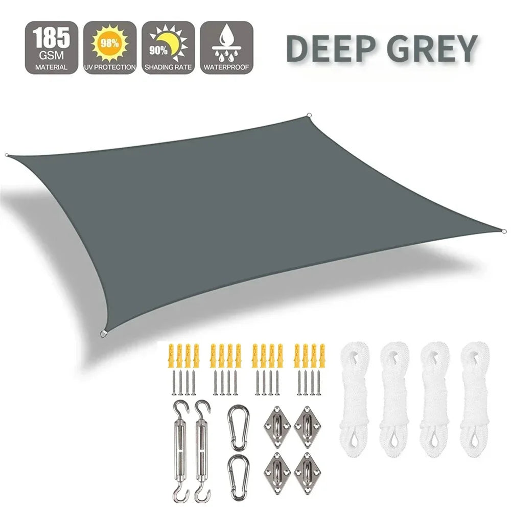 UV Block Shade Sail Canopy | Water Resistant Sun Shelter
