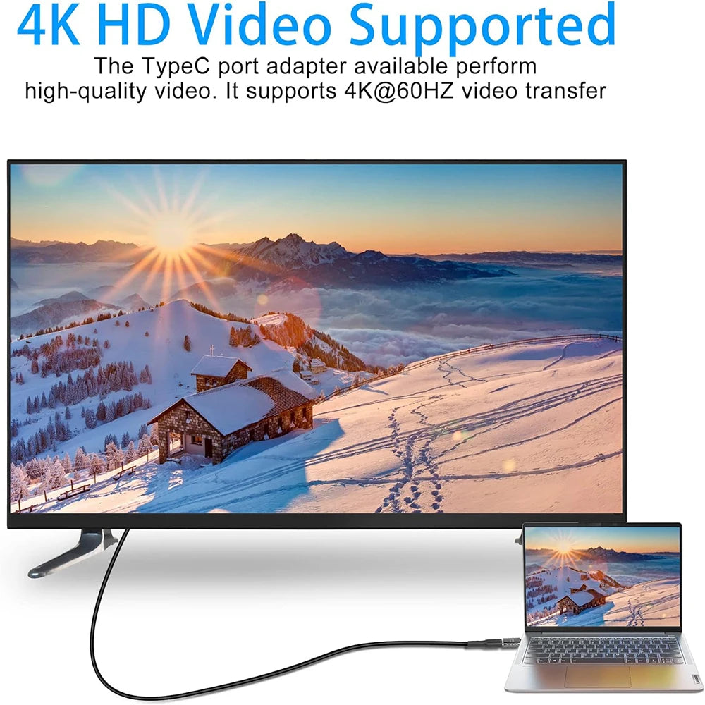 100W 20Gbps USB-C 90° Right Angle Adapter | PD Fast Charging