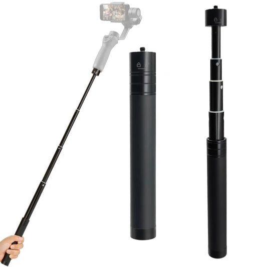 Aluminum Extension Pole for Gimbal Stabilizer – 19–73cm | 1/4" Screw Gimbal Extension Pole Oasis Select Default Title
