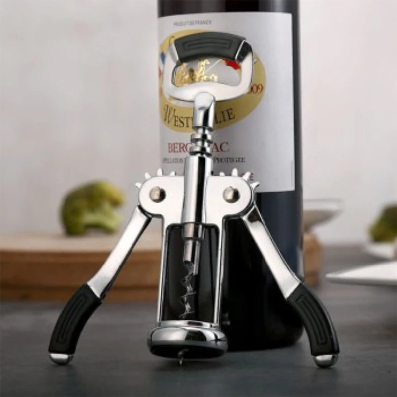 High End Wine Bottle Opener for Home Use Multi Functional Corkscrew Beer Opener Easy To Use Premium Quality Corkscrew Opener Peaceful Pleasures Health and Wellness