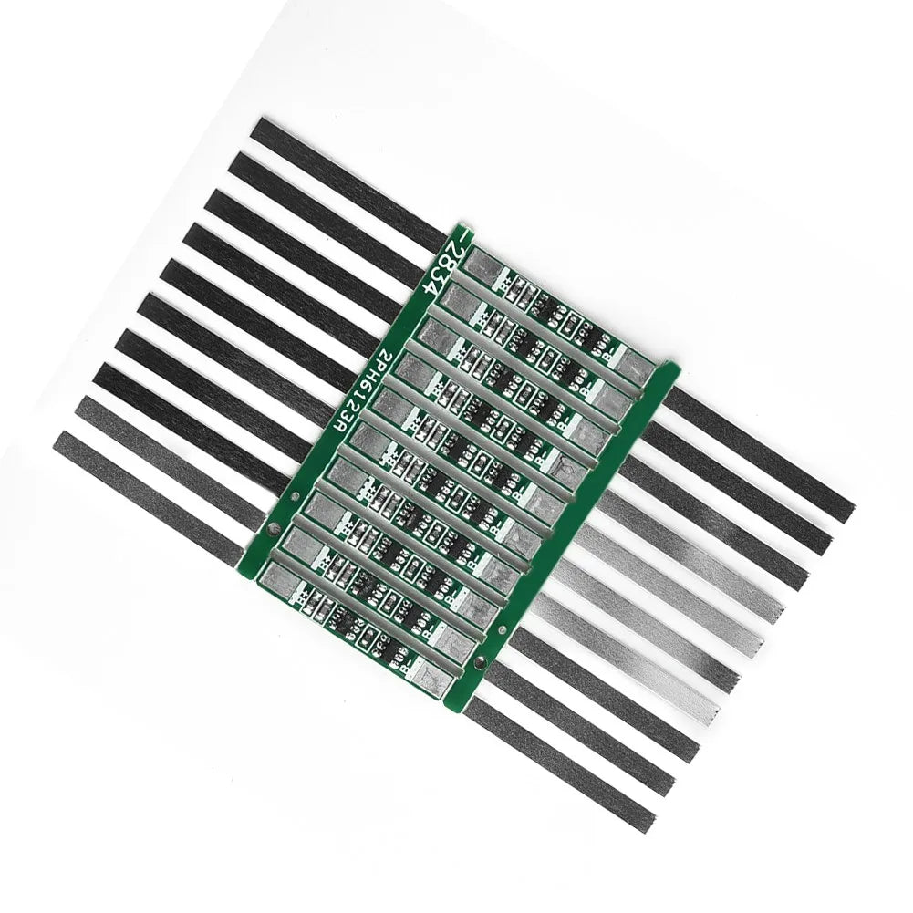 1S 3.7V Li-Ion BMS Protection Board + Nickel Strip (10/20pcs)