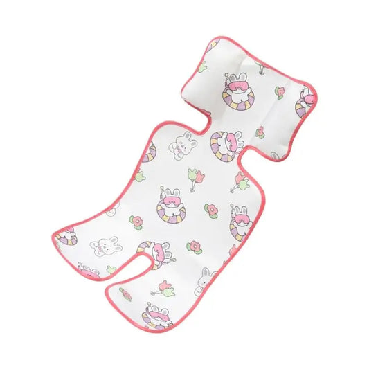 Summer Baby Pram Cooling Pad | Breathable Bamboo Cushion Liner