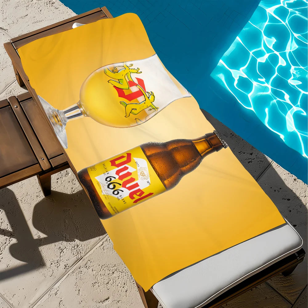Duvel Beer Quick-Dry Large Beach Towel | Pool, Gym & Travel