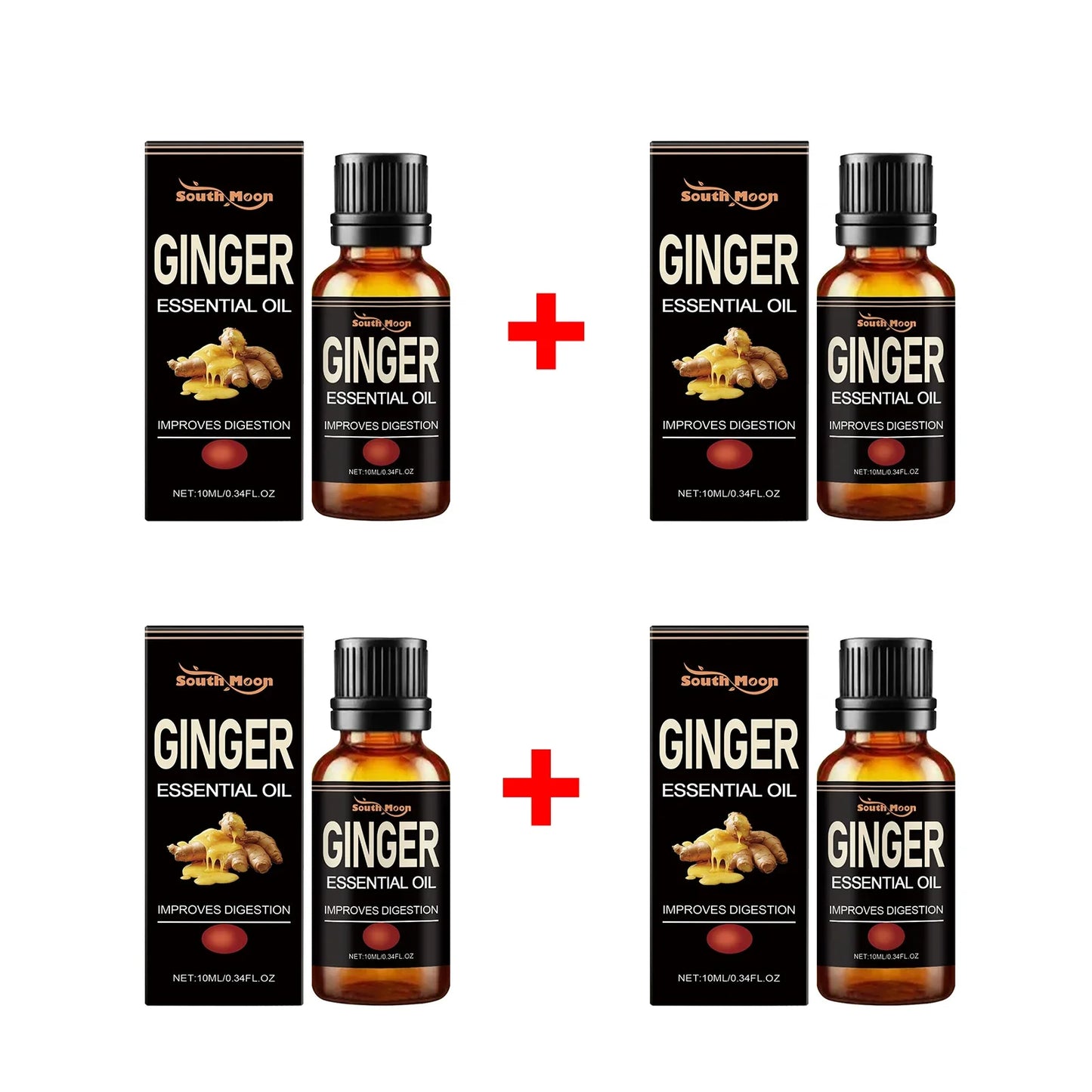 South Moon Ginger Essential Oil – Slimming & Firming Body Oil