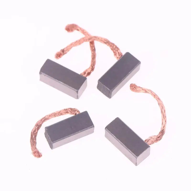 4Pcs 8*8*19mm Motor Carbon Brushes Set Electric Motor Replacement DC Motor Carbon Brush DIY Hardware Accessories Peaceful Pleasures Health and Wellness