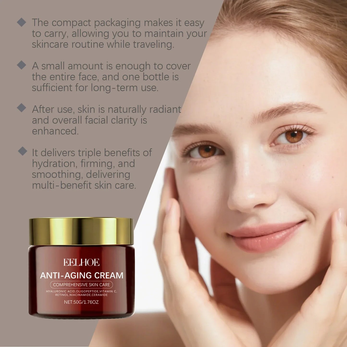 Gentle Moisturizing Face Cream – Hydrates & Adds Radiance