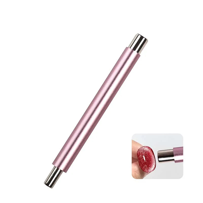 Double-Head Cat Eye Nail Magnet Pen | Gel Polish Nail Art Tool