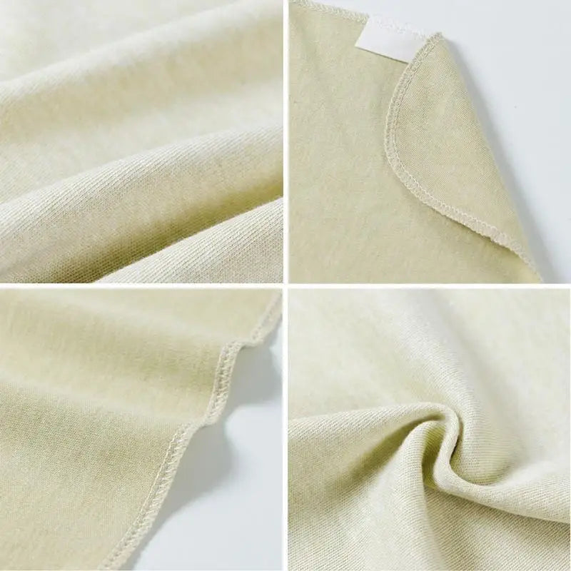 5-Pack Baby Cotton Handkerchief Bibs | Soft Infant Face Towels