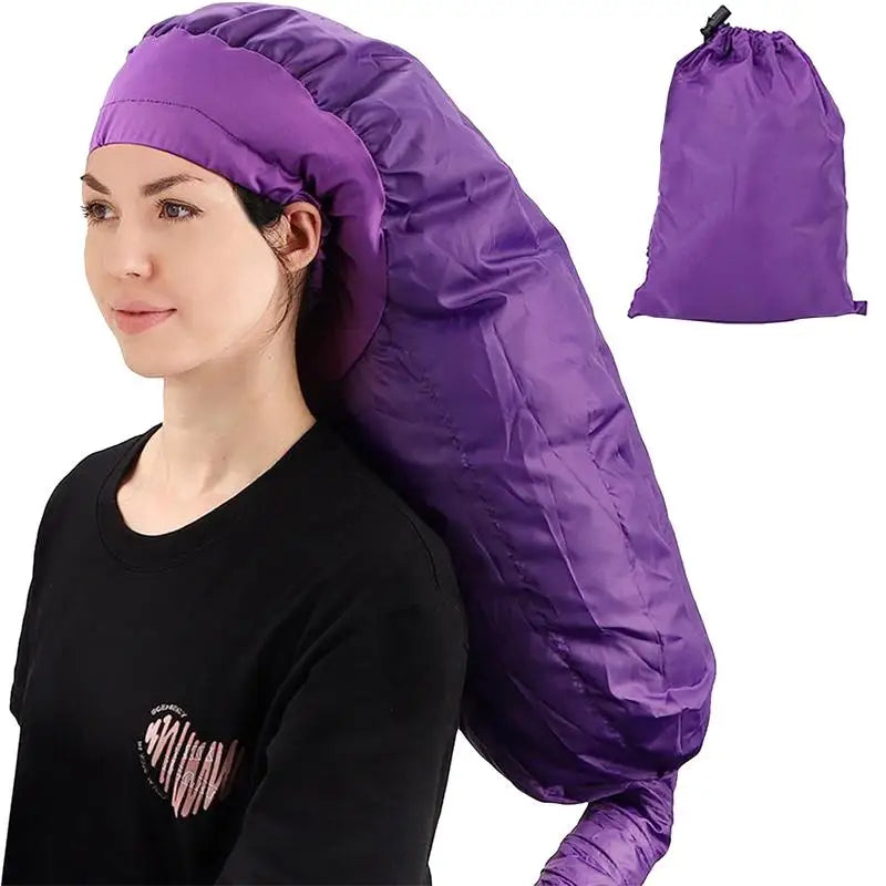 Bonnet Hood Hair Dryer Attachment – Portable Soft Drying Cap