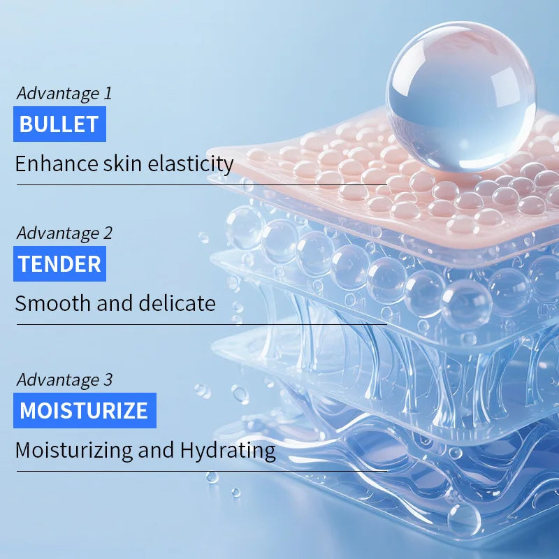 Polypeptide Collagen Elastic Essence Cream Lifting Firming Soft Supple Deeply Moisturizing Gently Repairing Collagen Face Cream Peaceful Pleasures Health and Wellness