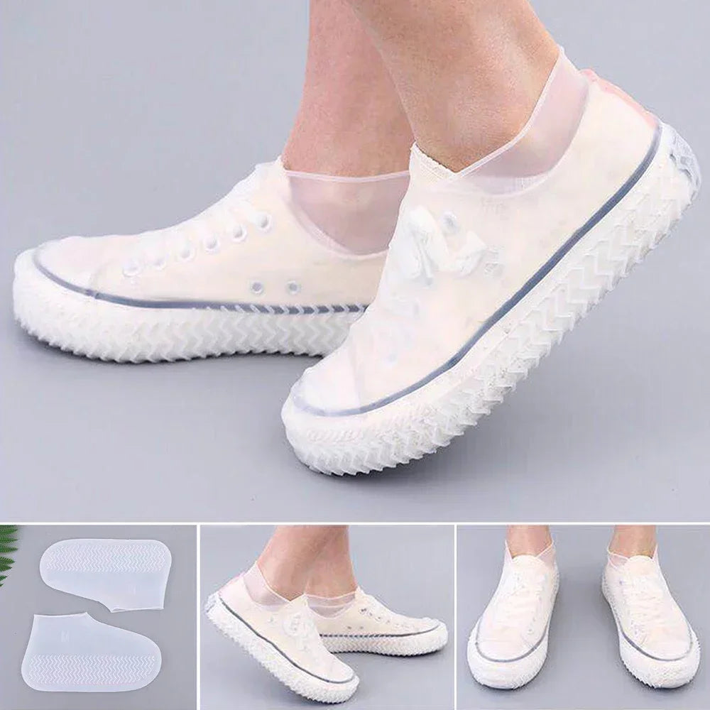 Rain Boots for Children Home Shoes Travel Silicone Rain Shoe Protector Rainy Day Waterproof Garden. Rubber Boot Household Use Peaceful Pleasures Health and Wellness