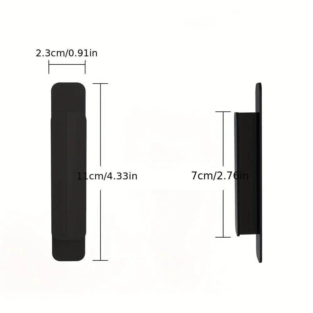Two Self-adhesive Door Handles No Need Punching Multifunctional