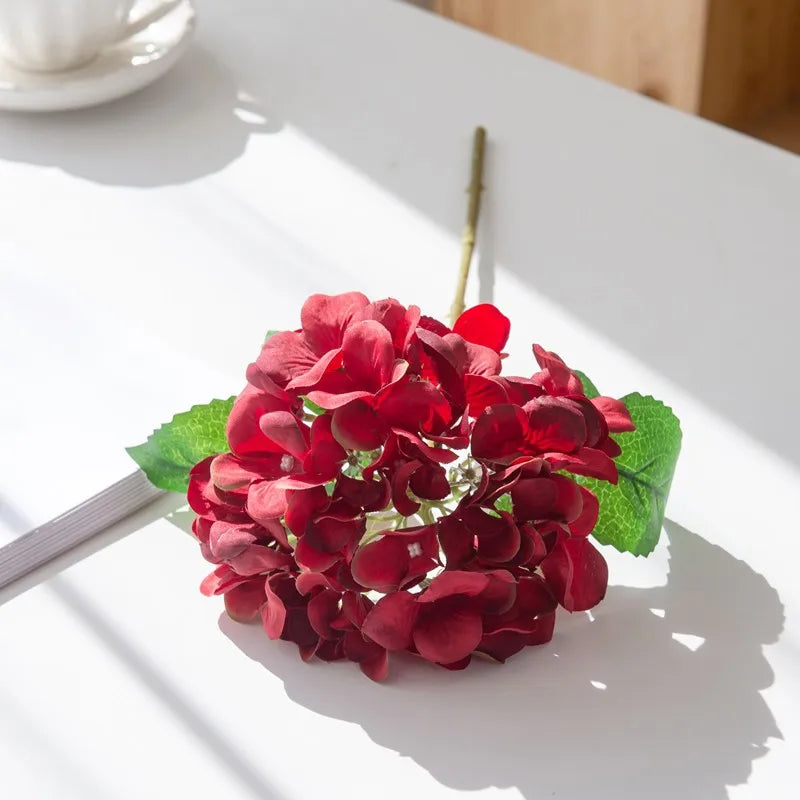 Silk Hydrangea Artificial Bouquet | Wedding & Home Decor