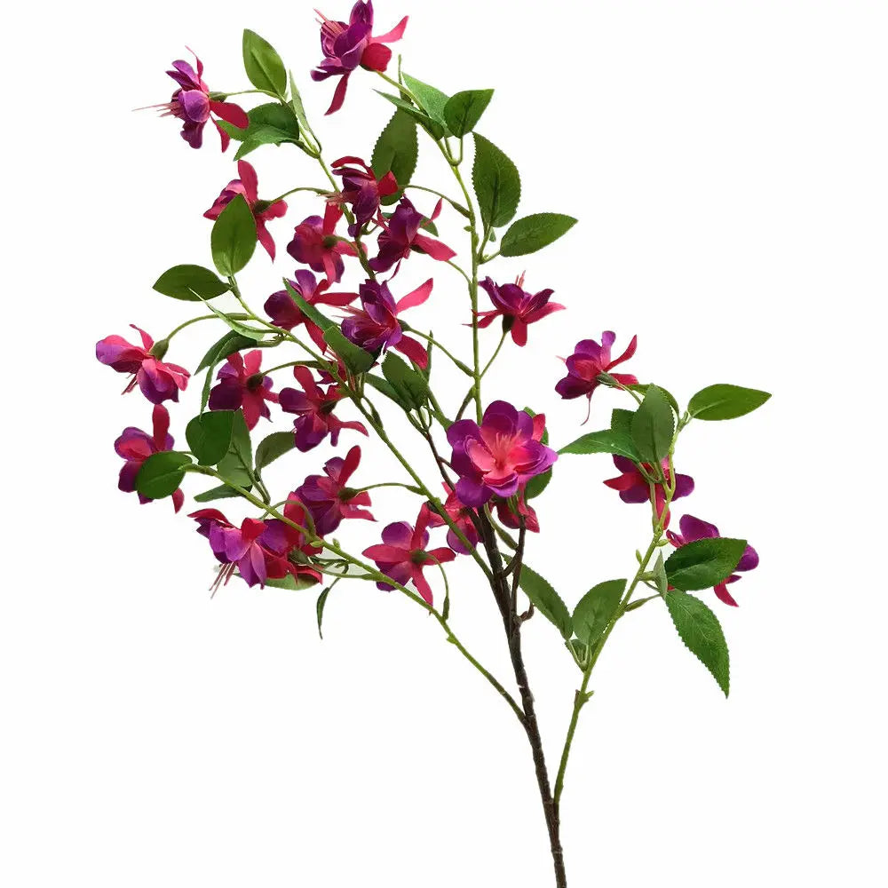 Silk Forsythia Golden Bell Artificial Flower Branch 89cm