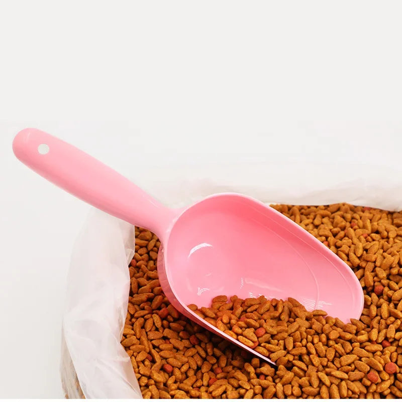 Plastic Pet Food Scoop 3 Colors | Dog & Cat Feeder Spoon Pet Food Scoop Peaceful Pleasures Health and Wellness