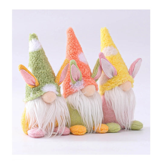 Cute Easter Faceless Gnome Rabbit Doll Handmade Home Decoration Spring Hanging Bunny Party Decor Ornaments Kids Gifts Peaceful Pleasures Health and Wellness