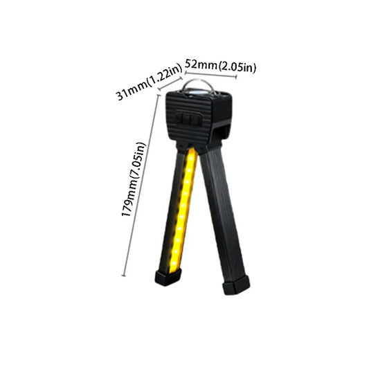 Rechargeable Foldable LED Work Light – Magnetic & Dimmable LED Work Light Oasis Select Black