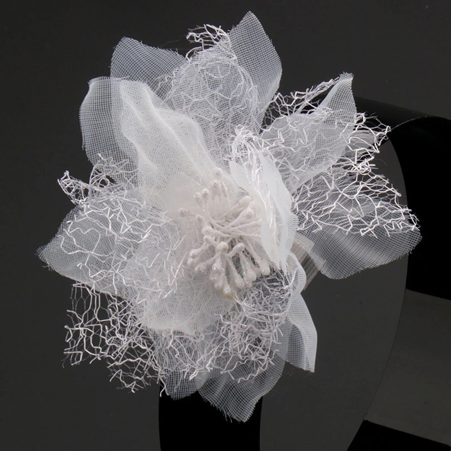 Woman Hair Clips Accessories Hairpin Sweet Fabric Flower Hair Weaving Jewelry for Wedding Banquet Chinese Clothes Party Peaceful Pleasures Health and Wellness Style 3