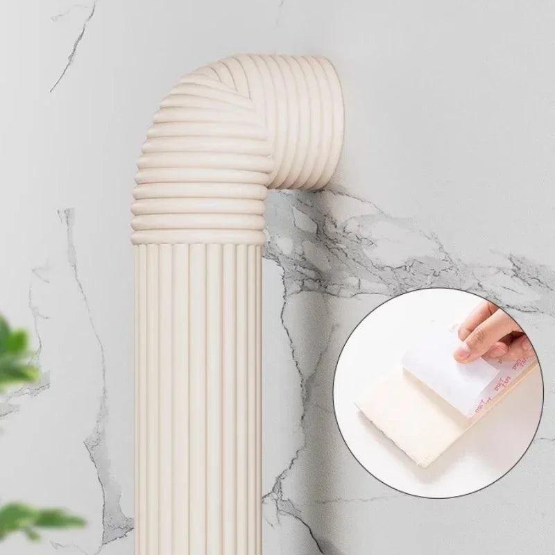 Self-Adhesive Pipe Wrap Concealer – Indoor Pipe Cover 1–4 Rolls