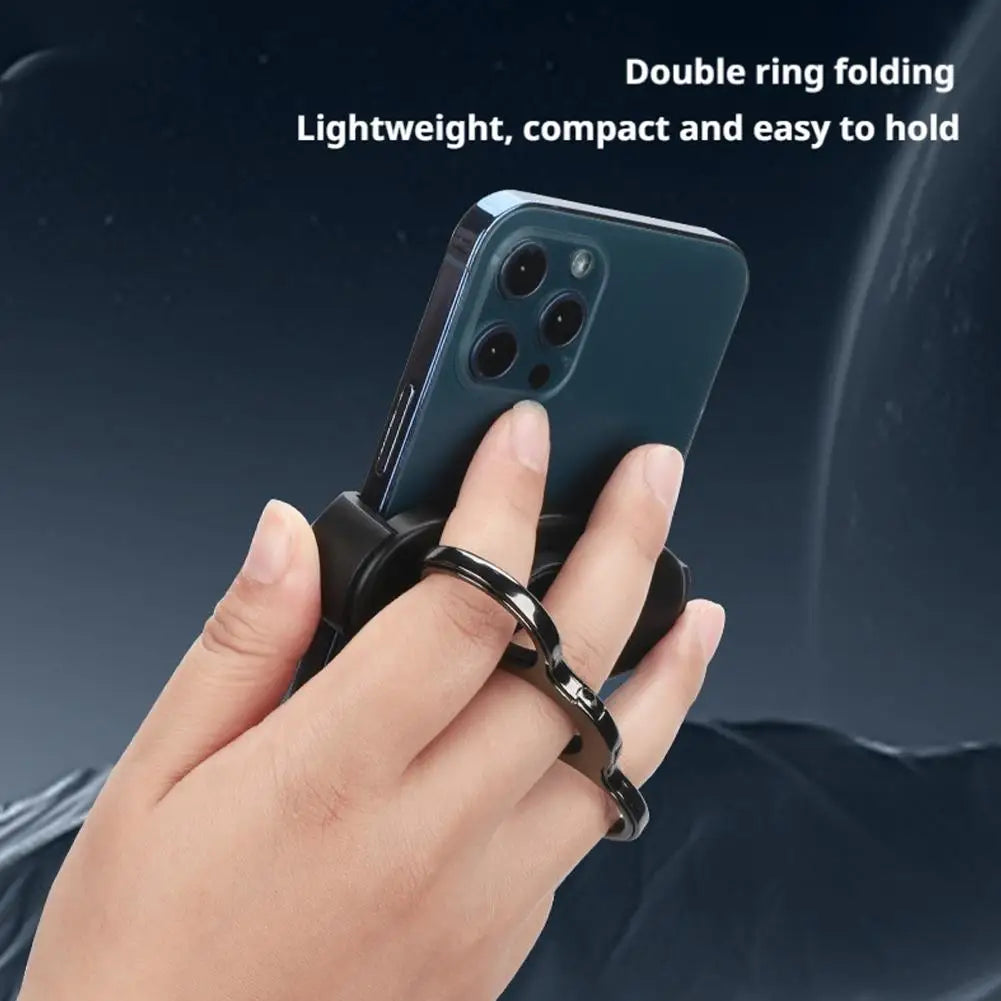Rotating Back Clip Phone Stand | Folding Telescopic Holder