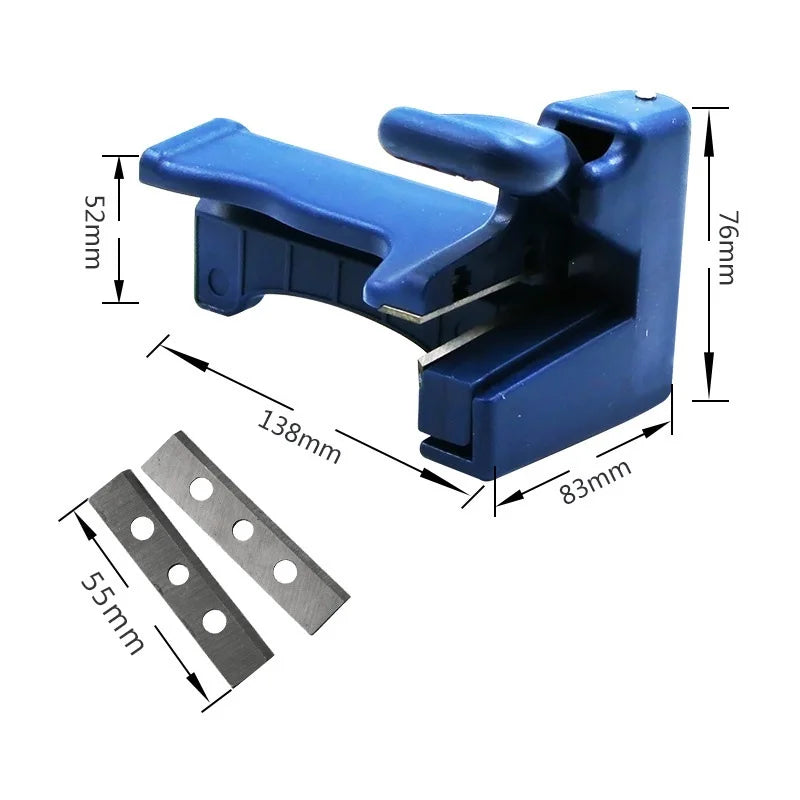 Multitool Wood Edge Banding Machine Bilateral Trimmer PVC Plywood