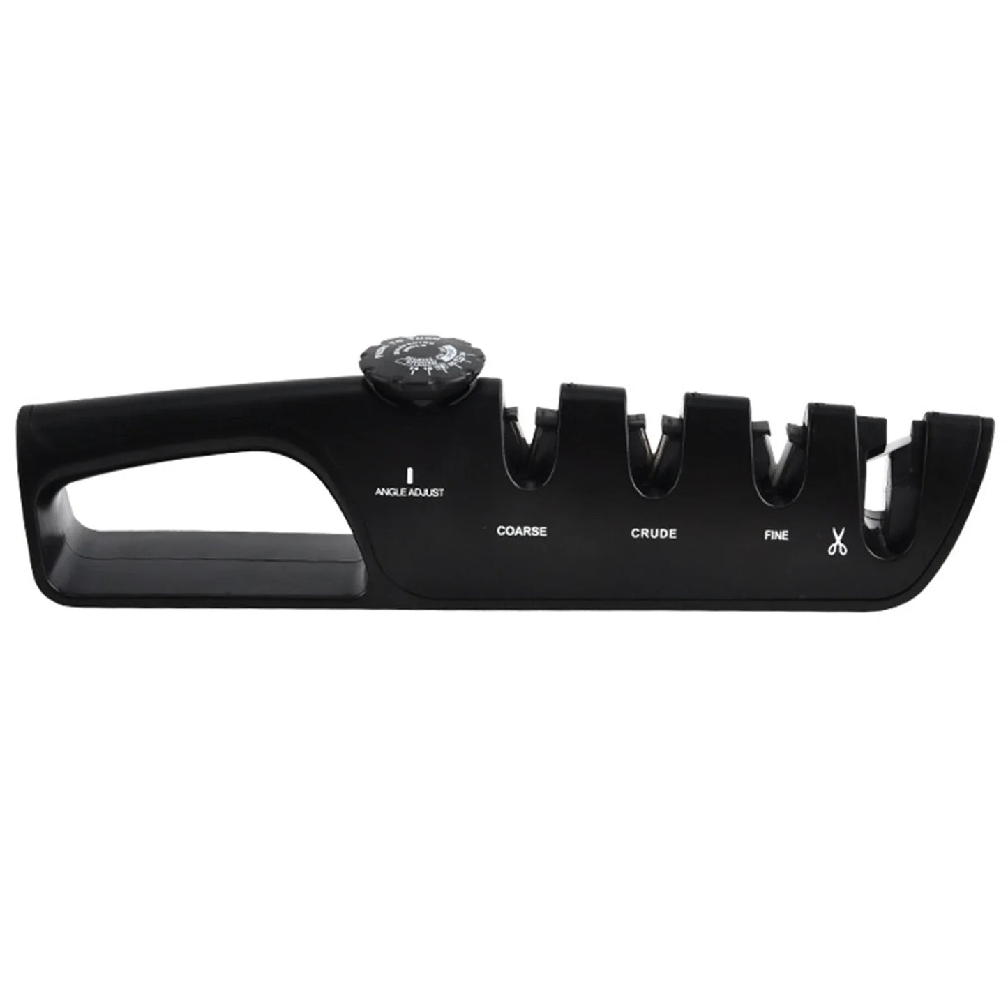 4-Stage Ceramic Knife Sharpener – Adjustable Angle, Non-Slip