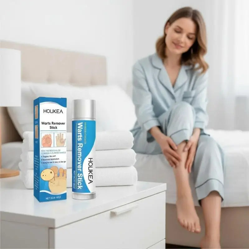 Houkea Foot Care Stick: Gentle cleansing, nourishing the skin of hands and feet, making them smooth and tender, daily care. Peaceful Pleasures Health and Wellness