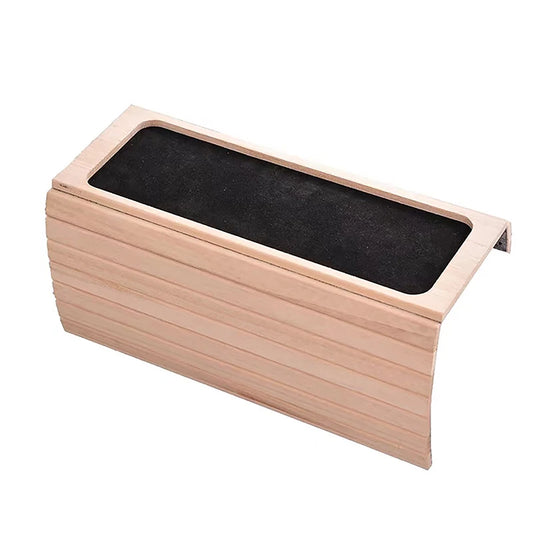 Bamboo Sofa Arm Tray Table | Anti-Slip Armrest Organizer Sofa Arm Tray Peaceful Pleasures Health and Wellness