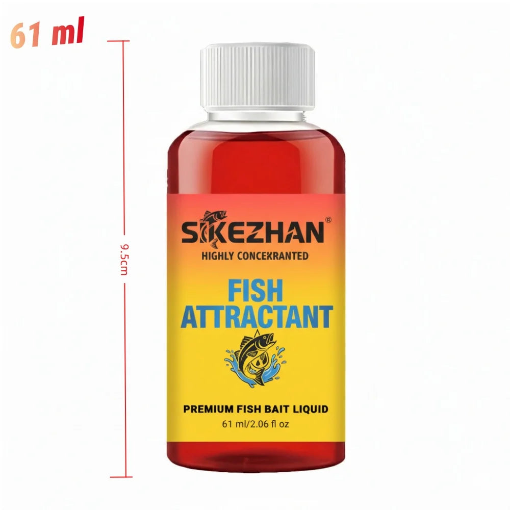 61ml Concentrated Red Worm Liquid Fish Attractant Strong Bloodworm Scent Bait Additive for Bass Perch Catfish Fishing Peaceful Pleasures Health and Wellness 1PC
