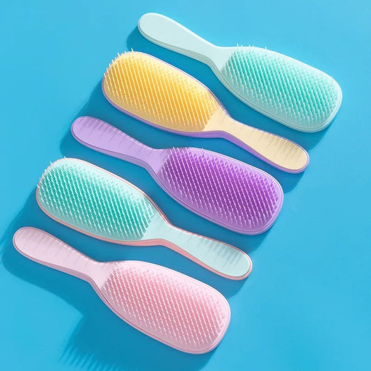Hair Brush Anti Static Hair Comb Wet Dry Portable Detangler Hair Scalp Massage CombStyling Tool Расческа Для Волос Barber Comb Peaceful Pleasures Health and Wellness