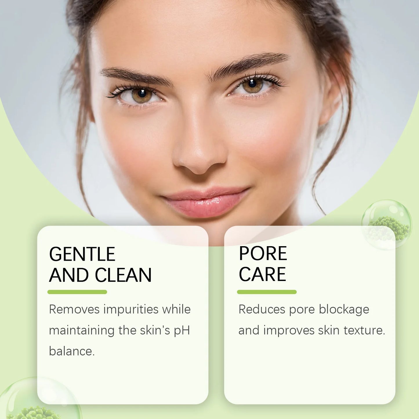Mung Bean pH-Balanced Foaming Cleanser – Gentle & Hydrating