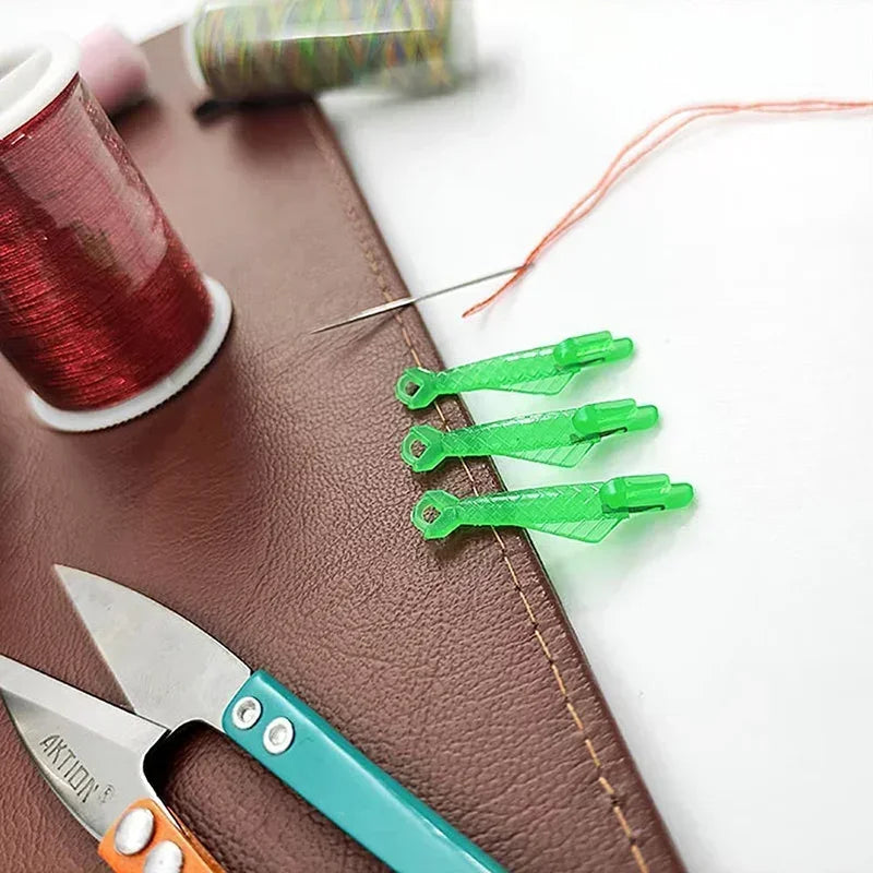 30-Pack Automatic Needle Threader for Sewing Machines