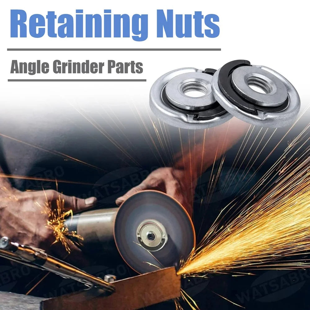 M14 Angle Grinder Quick Release Self-locking Pressing Plate Flange
