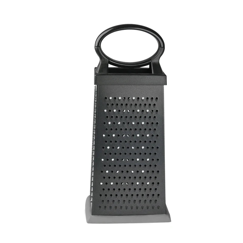 4-Sided Stainless Steel Box Grater for Cheese & Vegetables