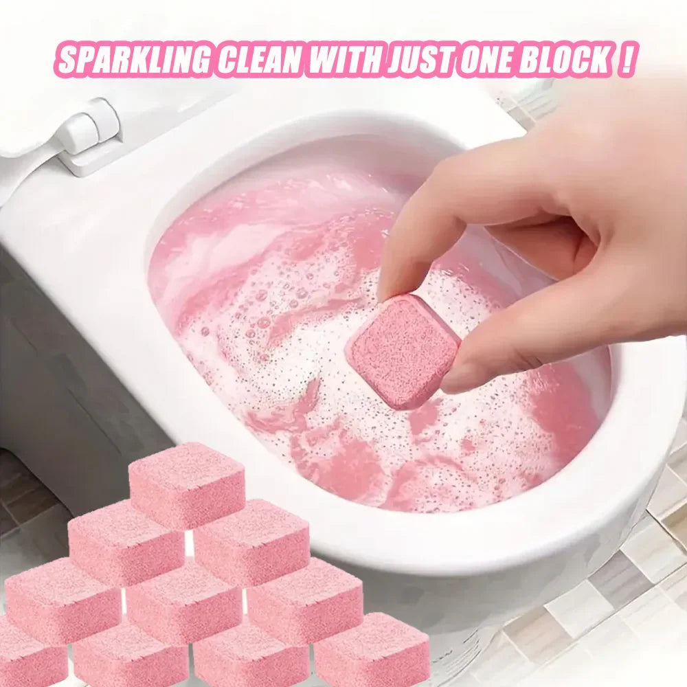 Toilet Cleaning Effervescent Tablets – Stain & Odour Remover