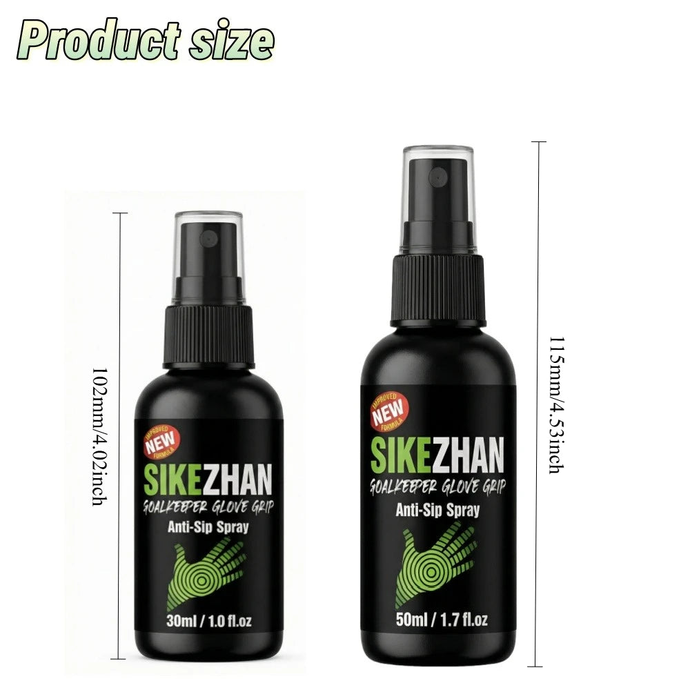 Goalkeeper Glove Grip Spray Extra Sticky for Soccer & American Football Non-Slip Tackifier Revive Old Gloves Grip Boost Glue Peaceful Pleasures Health and Wellness 80ML 30ml 50ml