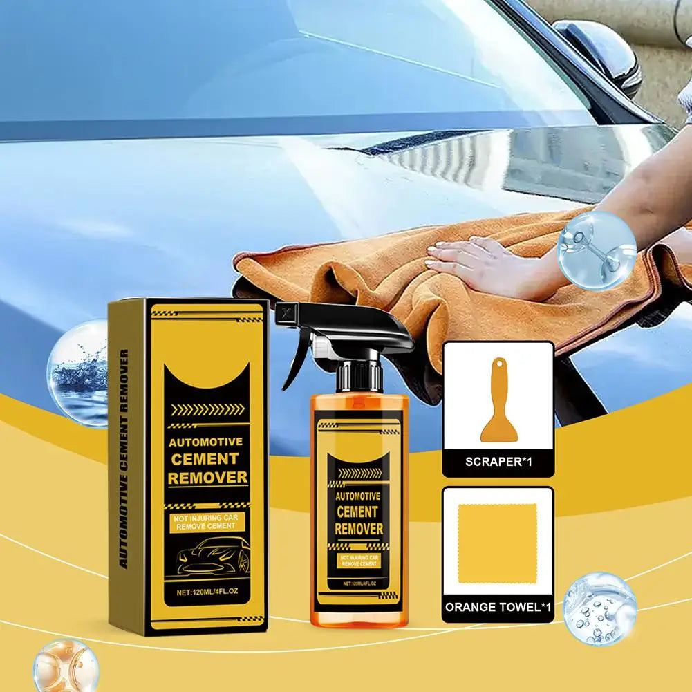 Exterior Car Cleaner Powerful Quick-Acting Car Detailing Cleaner Effective Cleaning Supplies For Sedan Commercial Vehicles Truck Peaceful Pleasures Health and Wellness