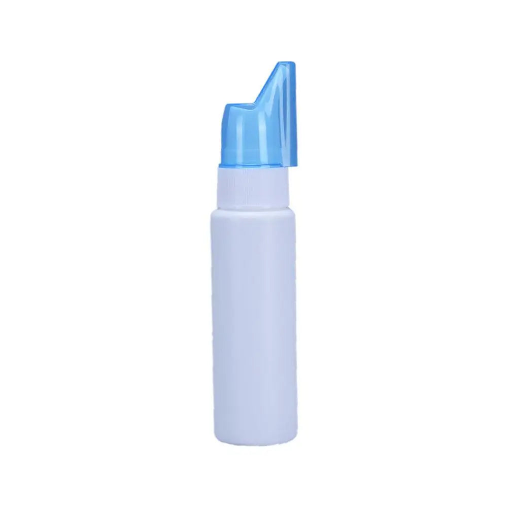 Nasal Spray Bottle Nasal Irrigator Nose Wash Cleaner Bottle Spray Relief for Nasal Care Portable Liquid Empty Container Peaceful Pleasures Health and Wellness 100ml