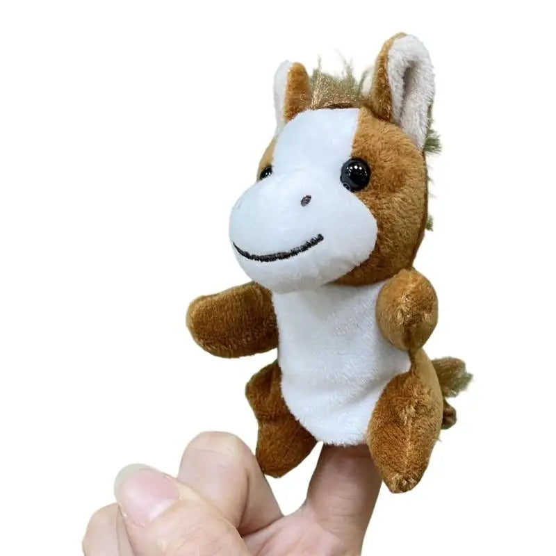 Animal Finger Puppets Plush Toy for Toddlers & Storytelling