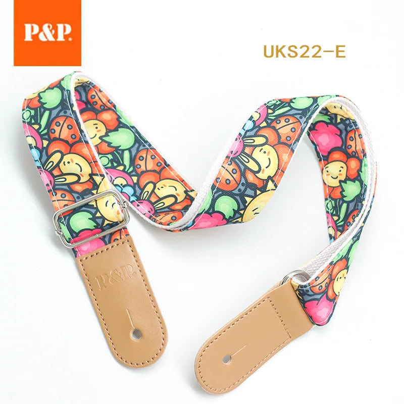 Ukulele Strap Small Fresh Cartoon Musical Instrument Accessories