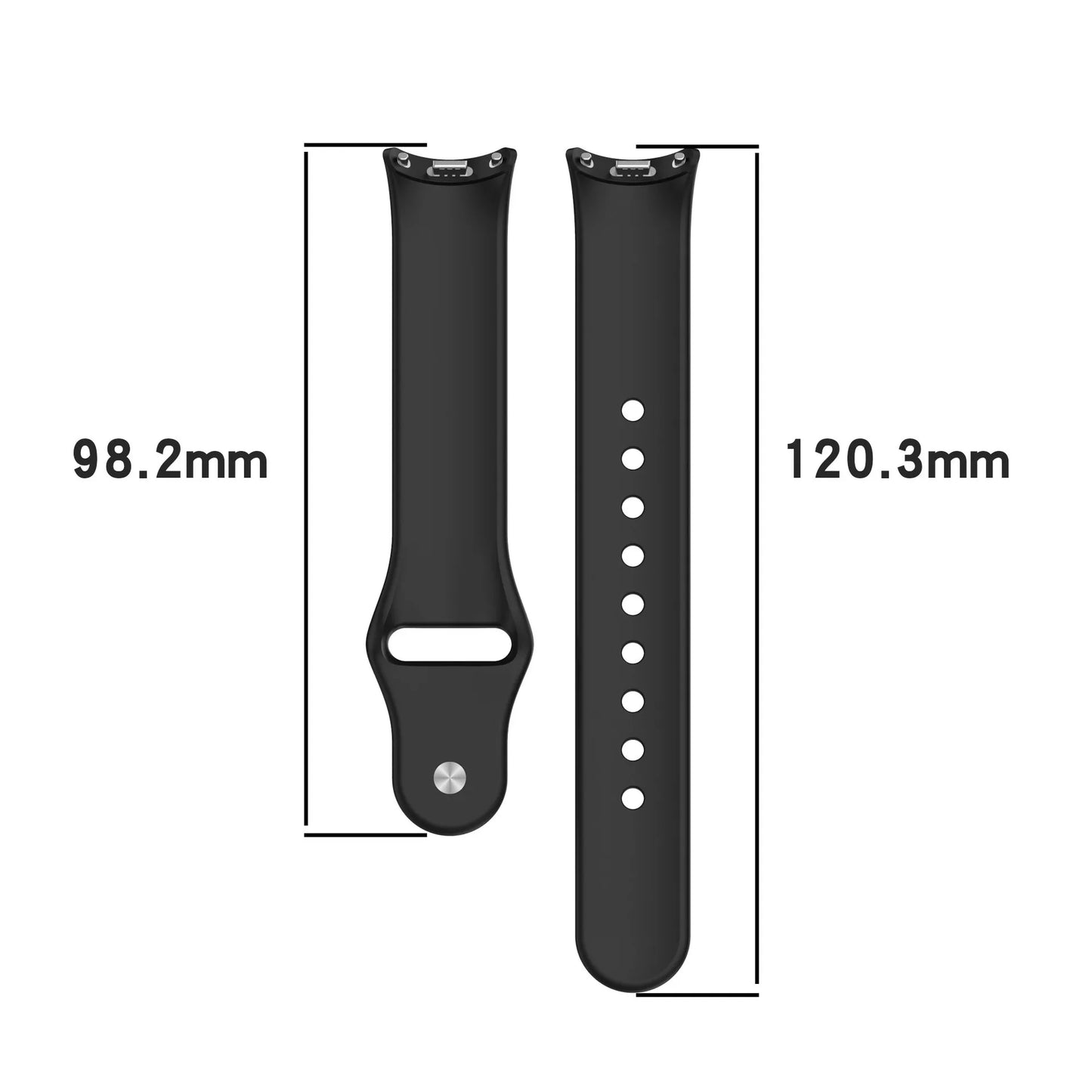 Silicone Sport Replacement Strap for Mi Band 10 9 8 Peaceful Pleasures Health and Wellness