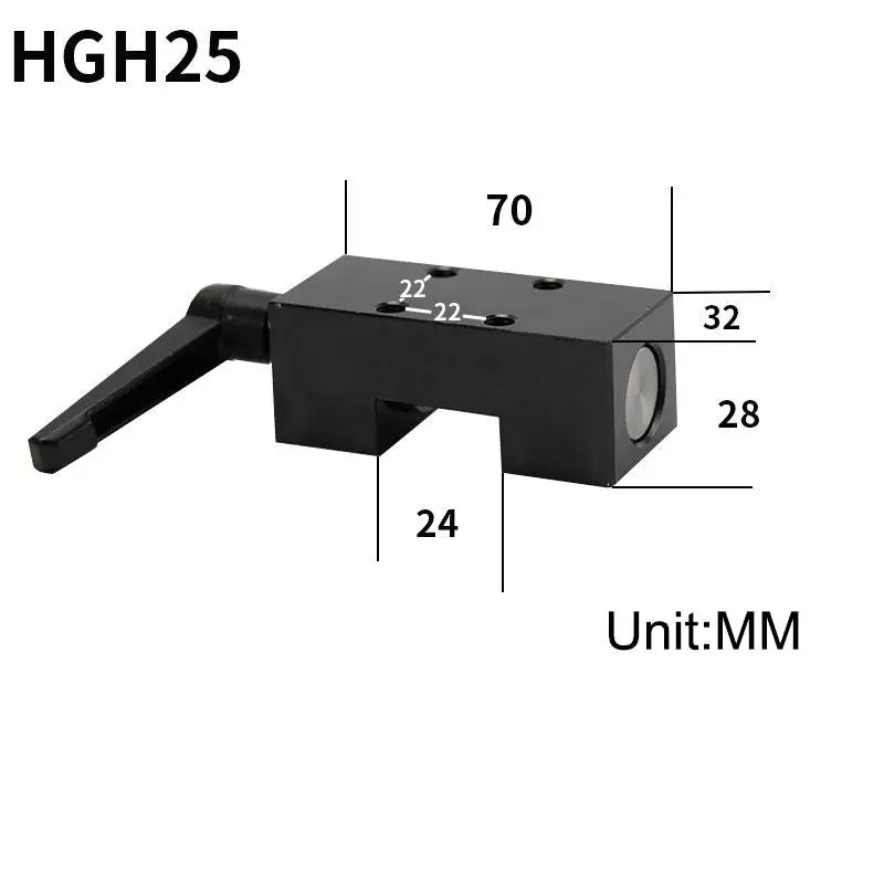 HGH15/20/25 Linear Guide Rail Clamp Slider Lock Limiter