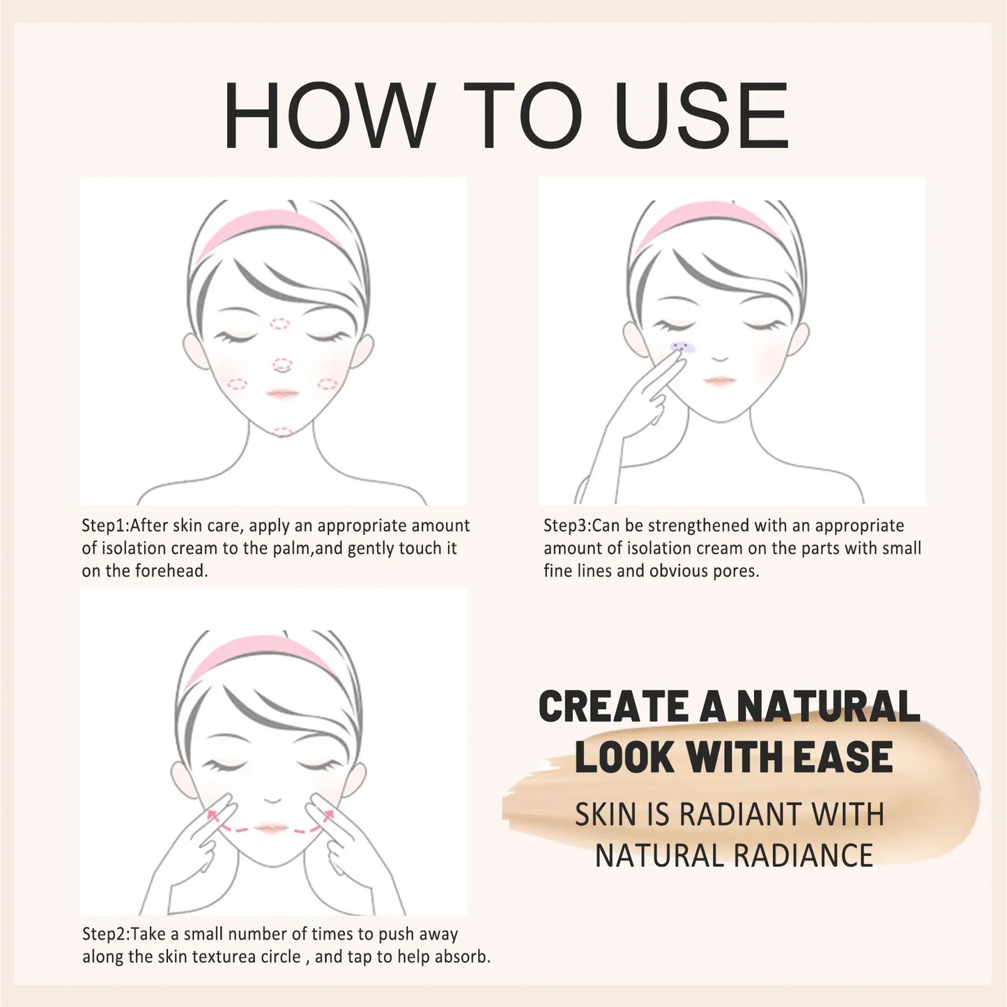 CC Cream Primer – Matte Concealer & Invisible Pore Base | eelhoe