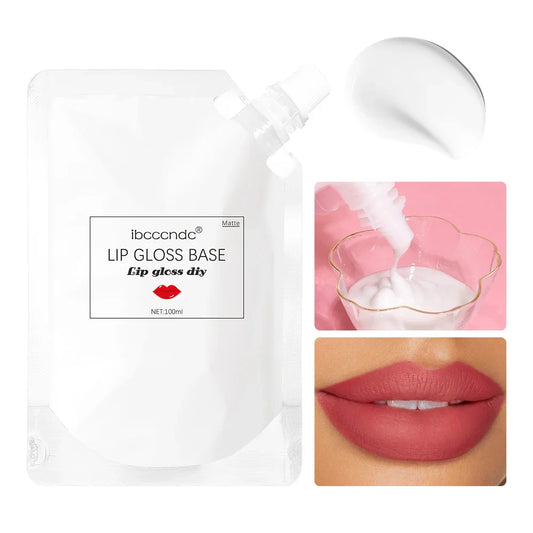 DIY Lip Gloss Base Gel – Matte, Waterproof, Non-Stick 100ml Lip Gloss Base Oasis Select