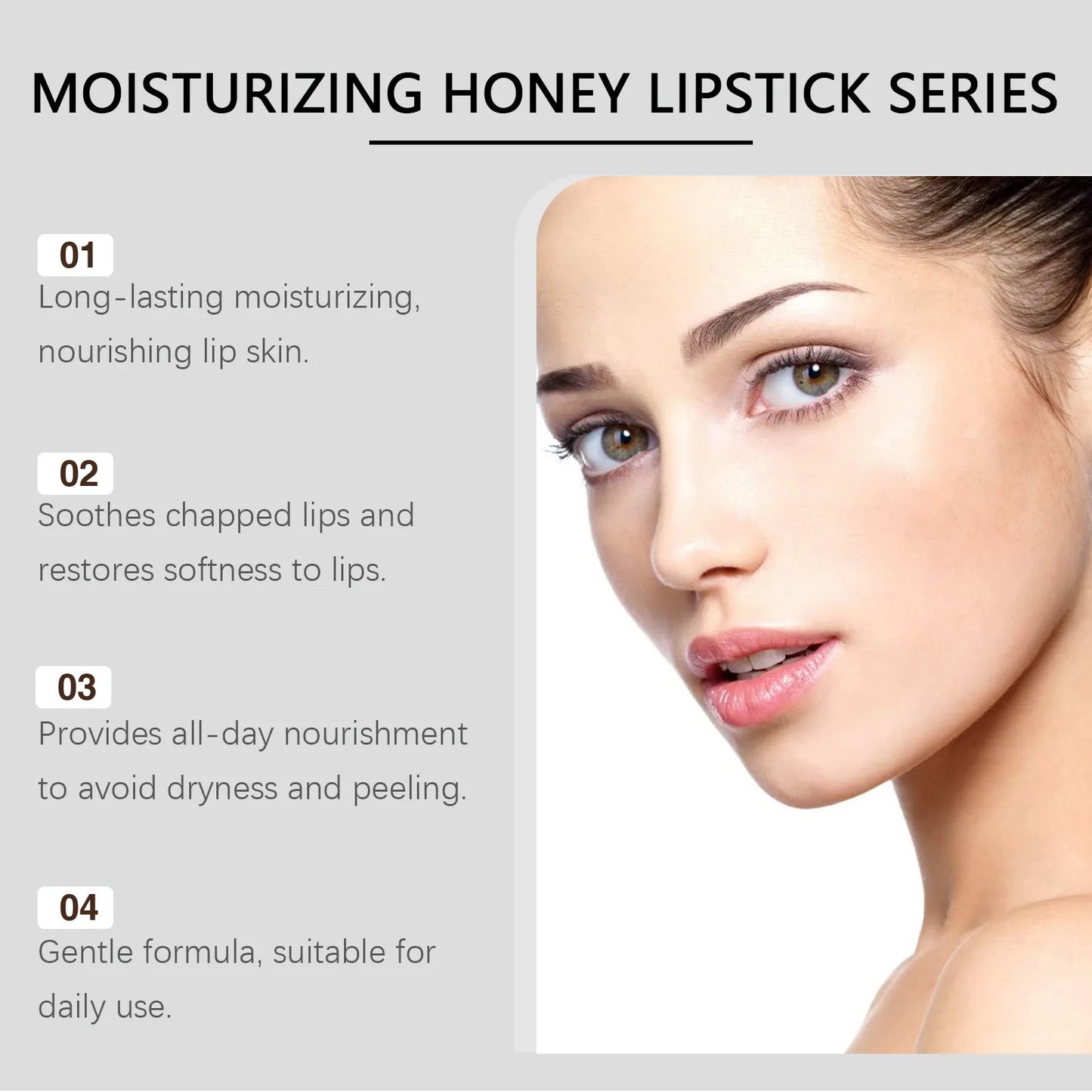 EELHOE Pink Honey Tinted Lip Balm with Vitamin E – 1.9g