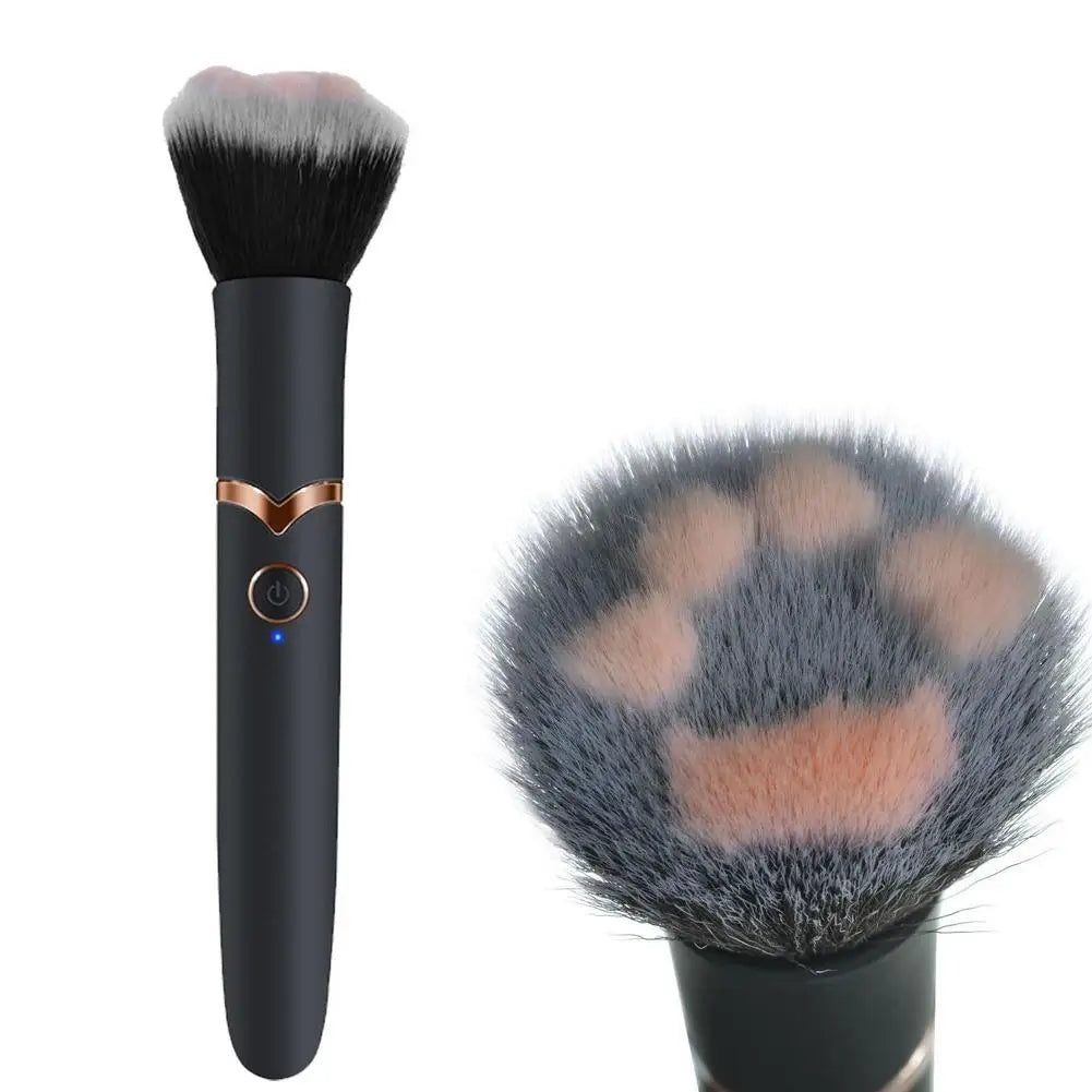 Electric Vibrating Foundation Brush – Rechargeable Makeup Tool