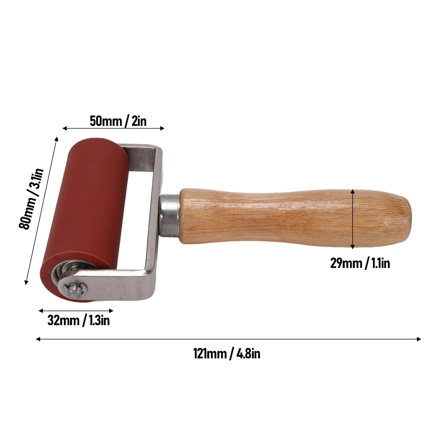 Hand Press Roller 260℃ High Temp Resisting Silicone Welding Seam Roller Versatile Usage Stable Flexible for Tarpaulin Membrane Peaceful Pleasures Health and Wellness